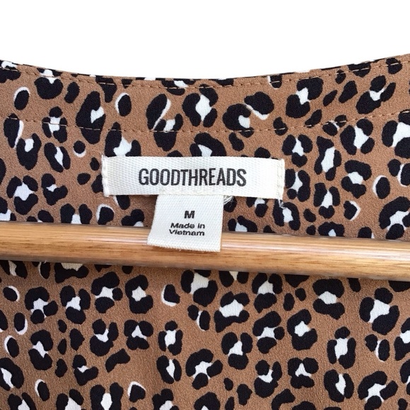 Goodthreads Animal Print Dress NEW - Picture 4 of 6